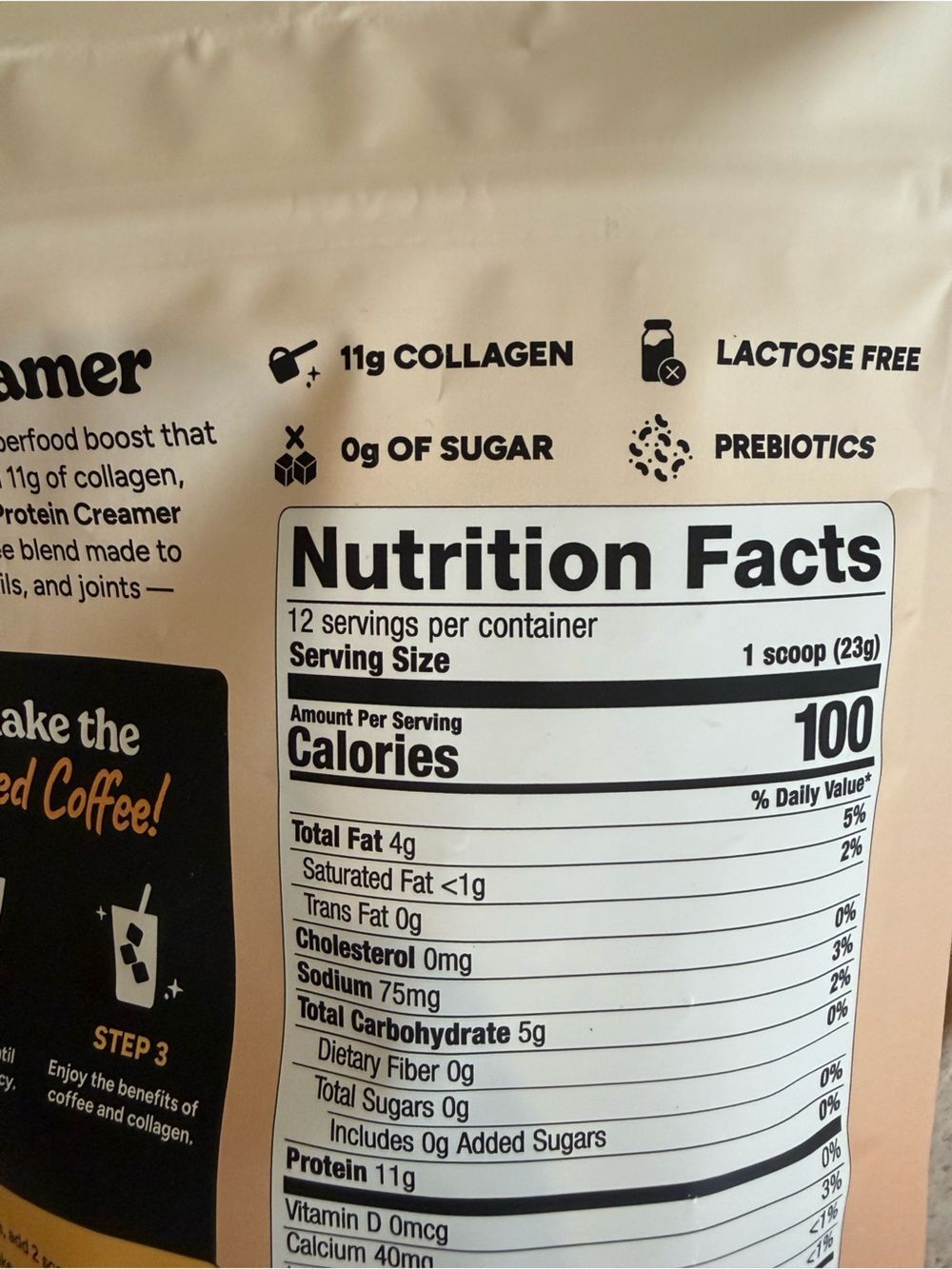 Javvy Protein Creamer - Salted Caramel - Picture 3 of 4